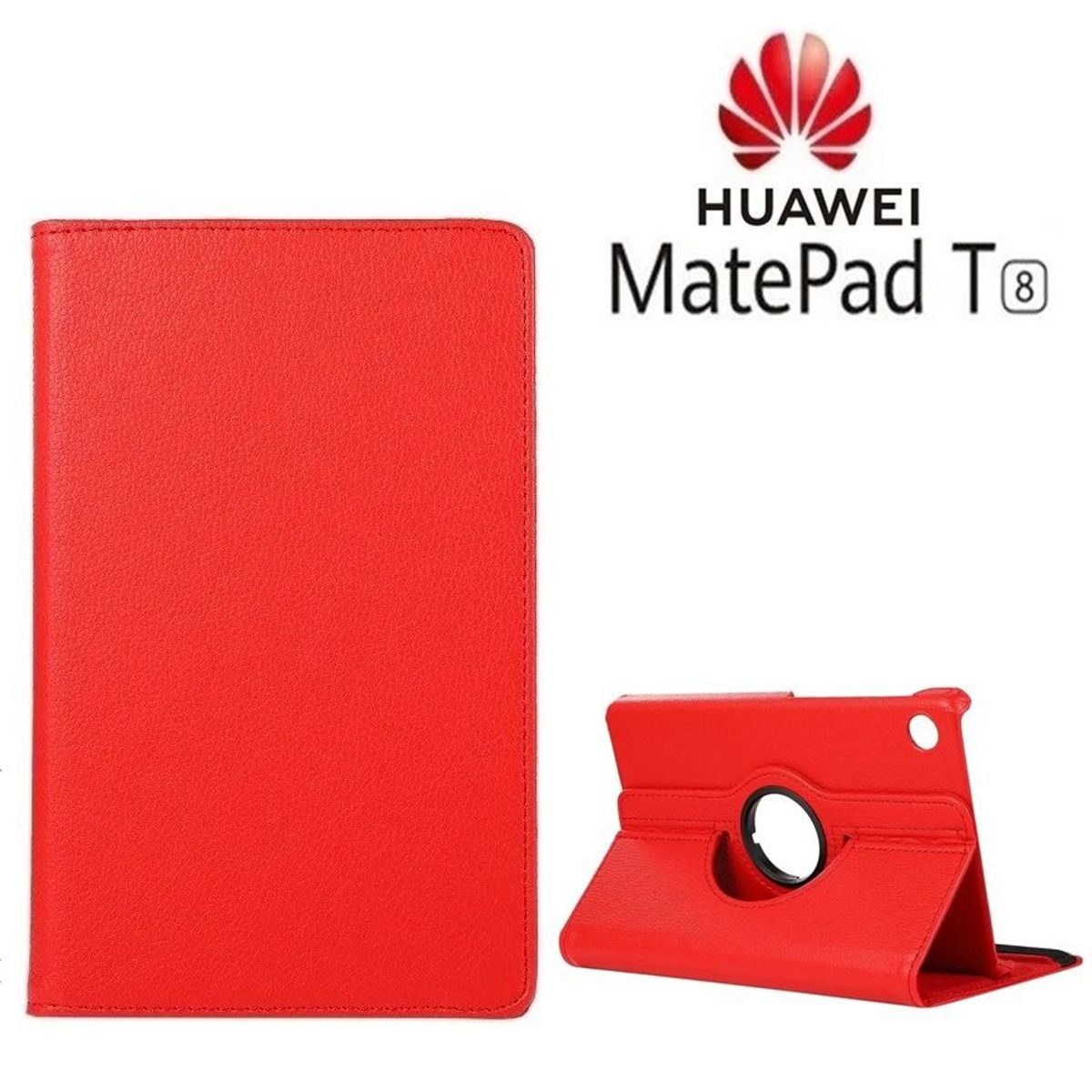 GENERICO - Funda Giratoria 360° para Huawei MatePad T8 80 Case Cover Protector
