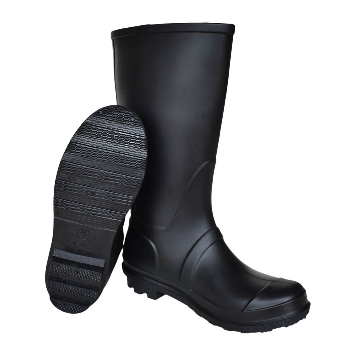 GENERICO - BOTAS DE LLUVIA HOUSTON LARGA NEGRO TALLAS 36 A LA 40