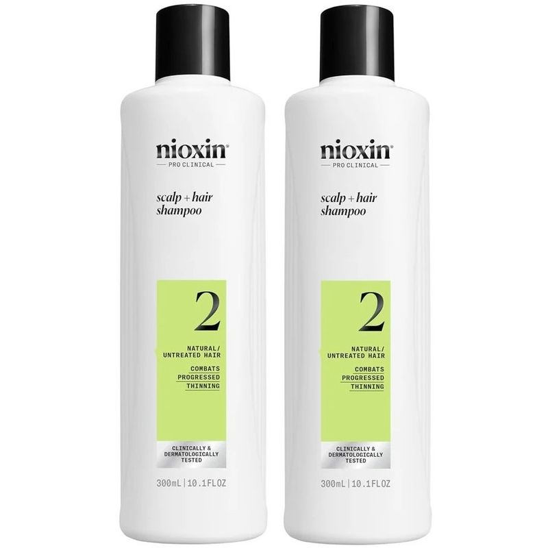 NIOXIN - Duo Nioxin-2 Shampoo Densificador Para Cabello Natural 300ml