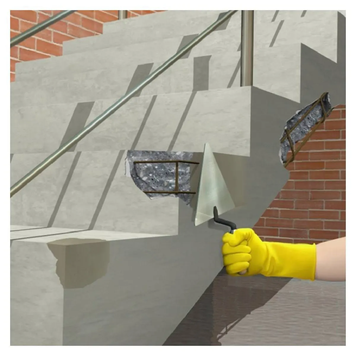 SIKA - Mortero cementicio de reparación Sika Rep Home 5Kg