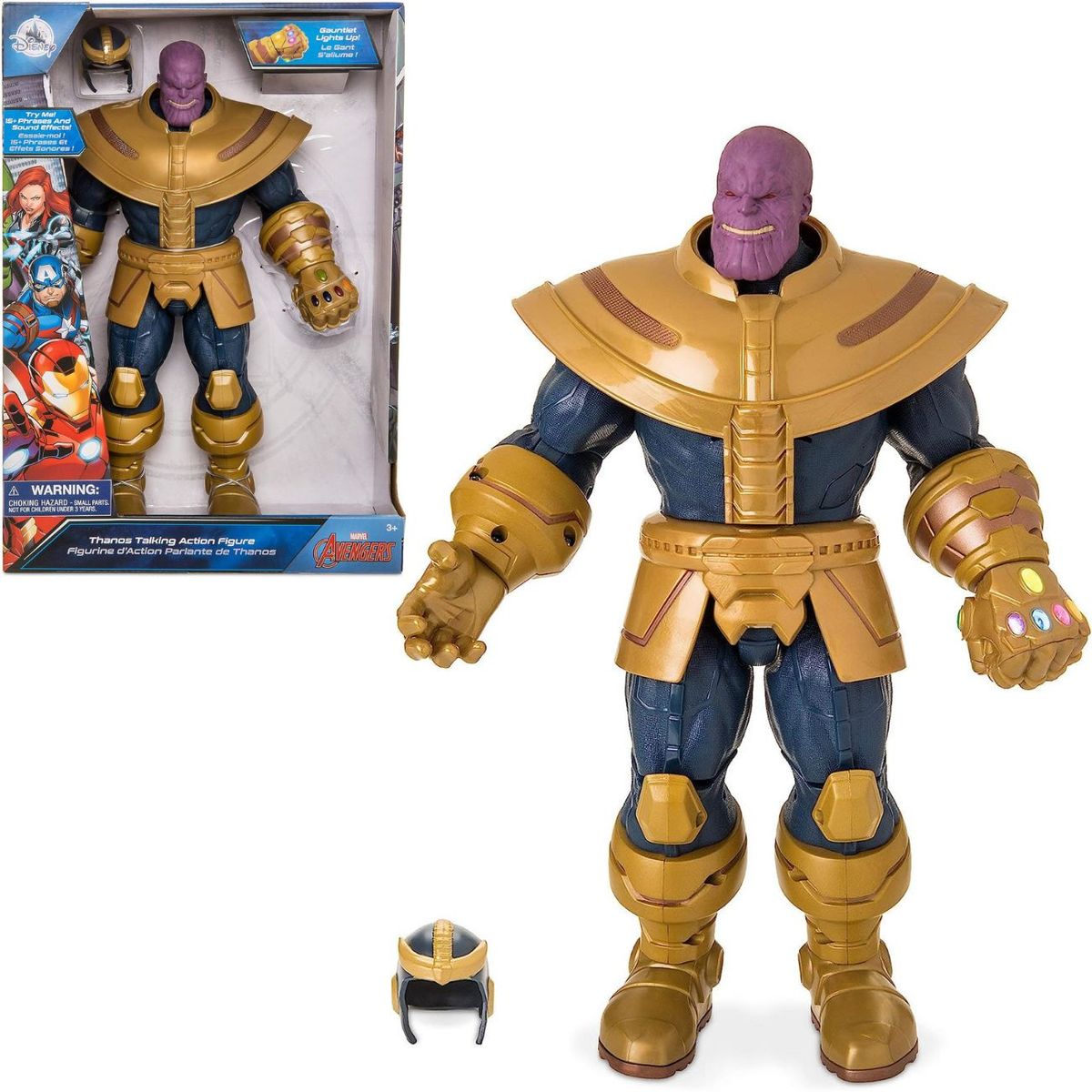 MARVEL - Thanos Figura de acción con luces y sonidos - Disney Store
