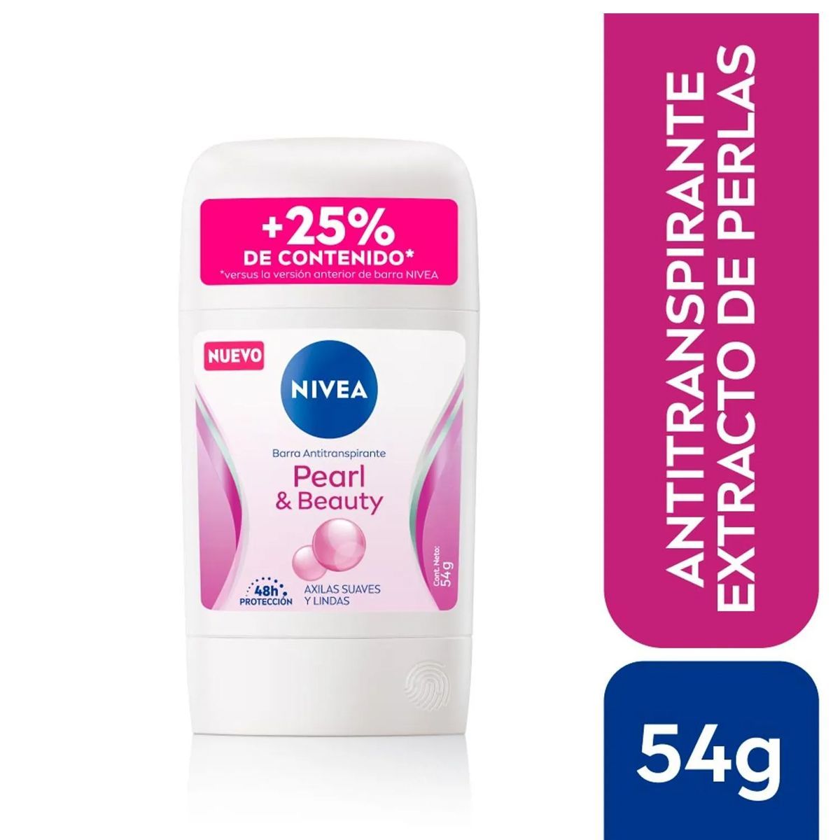 NIVEA - Desodorante en Barra Nivea Pearl And Beauty 54g