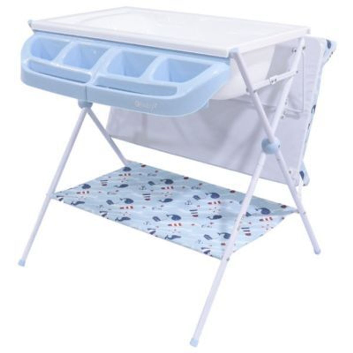 EBABY - Bañera Cambiador Maxi 830-1 azul
