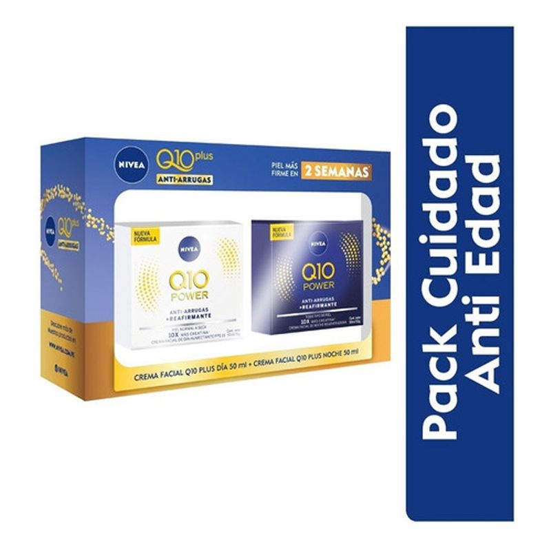 NIVEA - Nivea Rutina Q10 Power Anti Arrugas Día con Noche