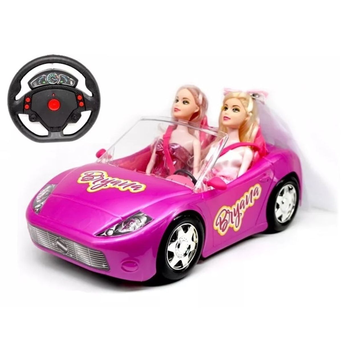 GENERICO - Carro Bryana Con Muñeca con Control