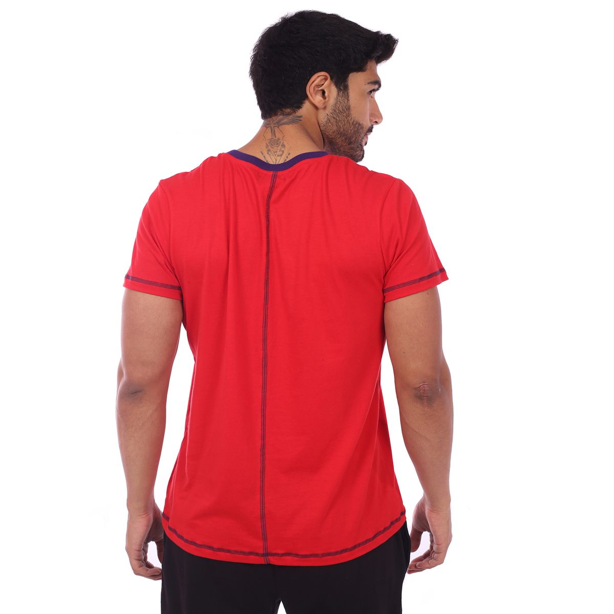 GENERICO - Polo Hombre Manga Corta Rojo