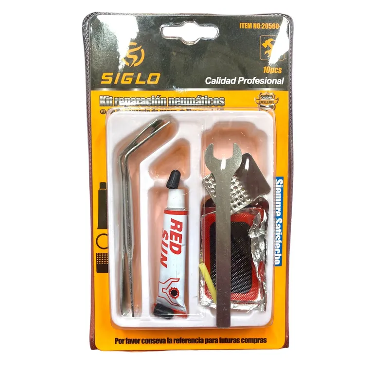 GENERICO - Kit Reparacion de Llantas de Bicicleta Scooter Montañera