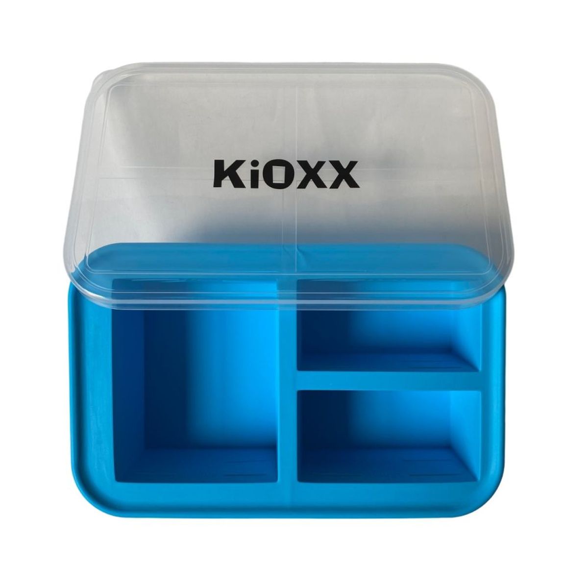 KIOXX - Cubeta de Silicona para congelar 3 cavidades KiOXX Celeste