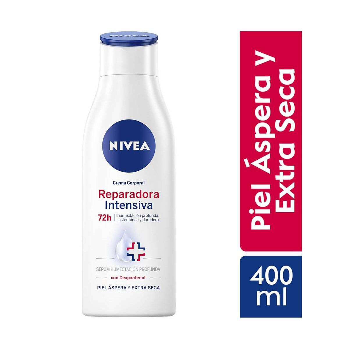 NIVEA - Crema Corporal Nivea Regeneración Intensiva Frasco 400mL
