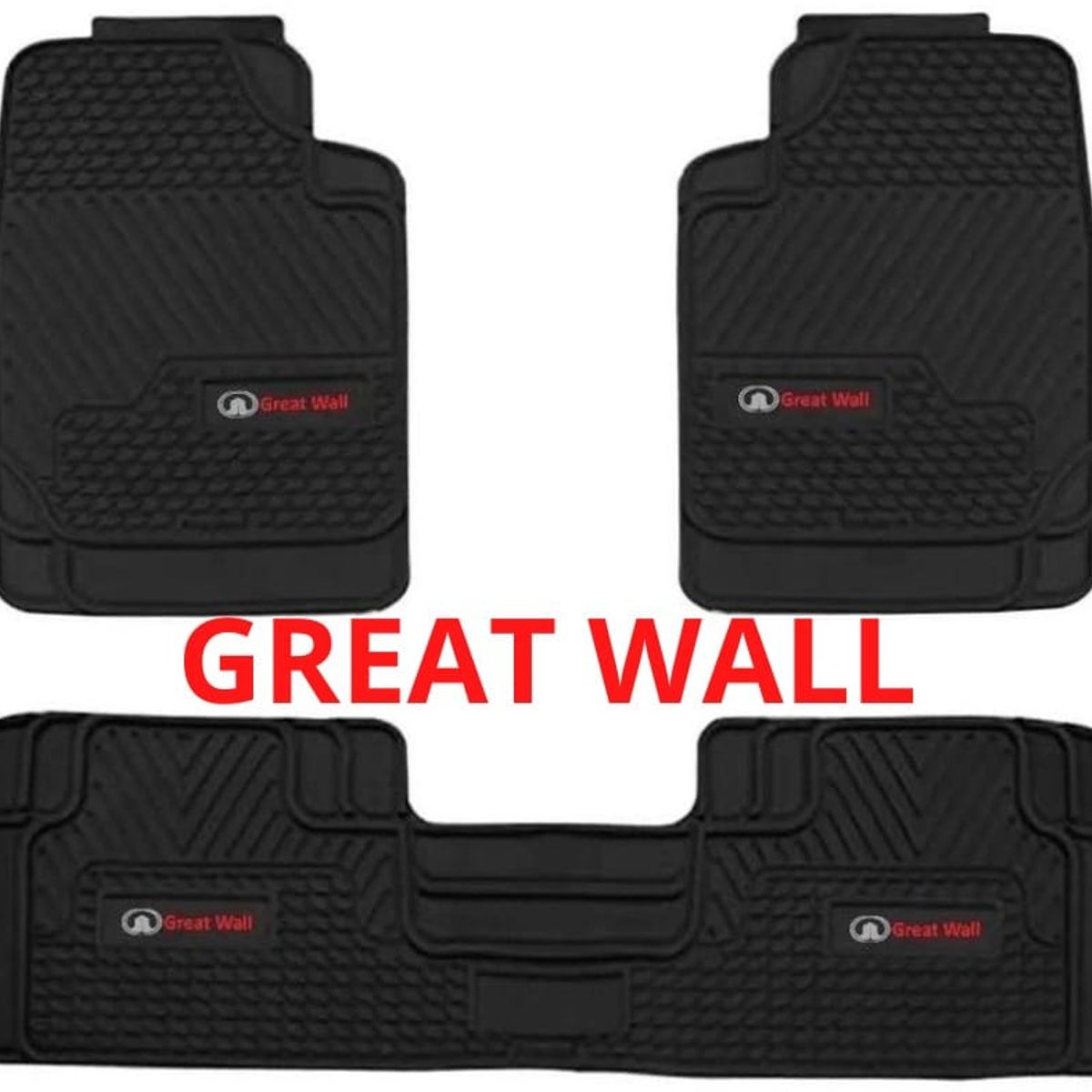 GENERICO - Pisos GREAT WALL para Autos y Camionetas 3piezas