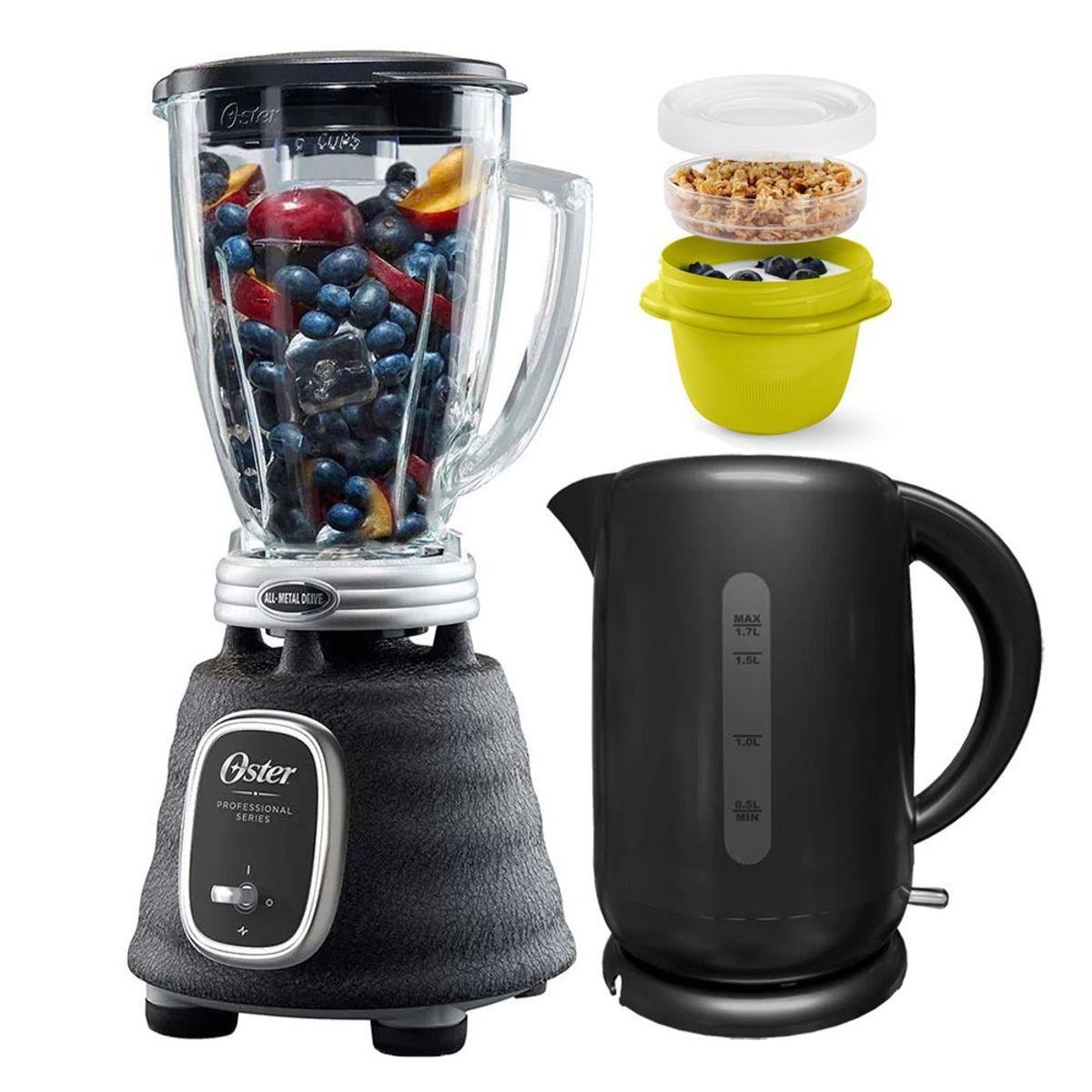 OSTER - Combo Licuadora Oster BLSTBPST  Hervidor eléctrico BVSTKT3101