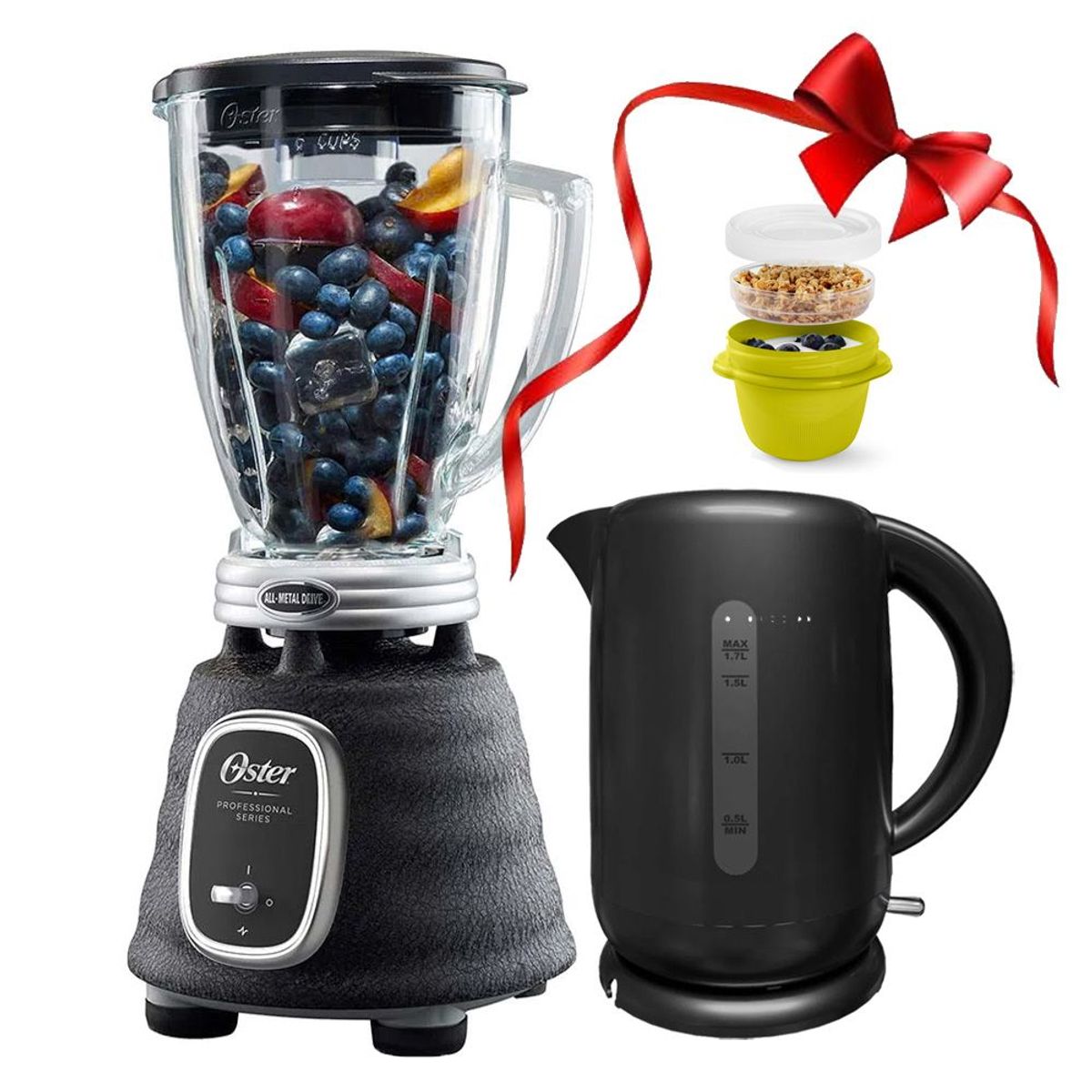 OSTER - Combo Licuadora Oster BLSTBPST  Hervidor eléctrico BVSTKT3101