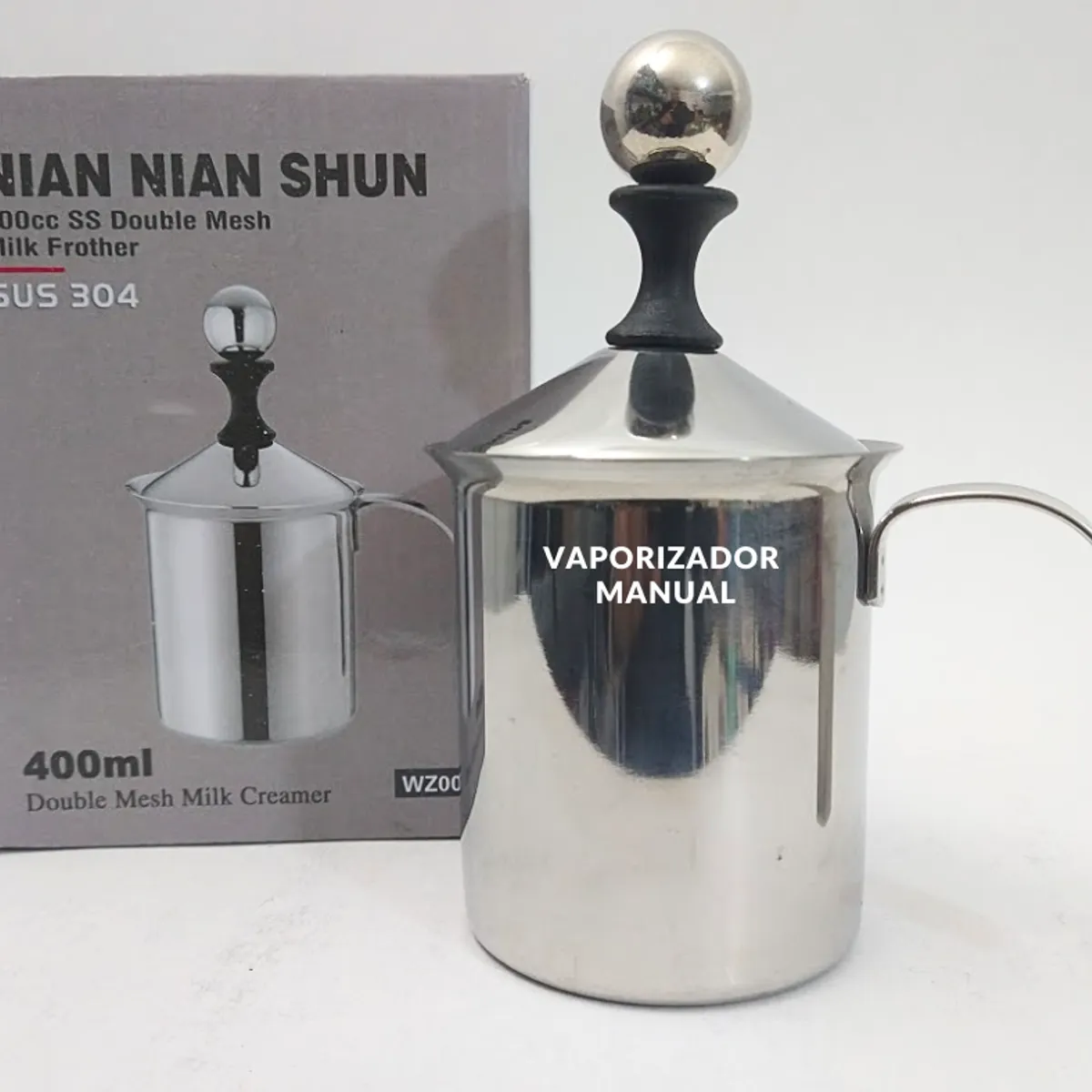 GENERICO - Vaporizador  de acero inoxidable 400ml