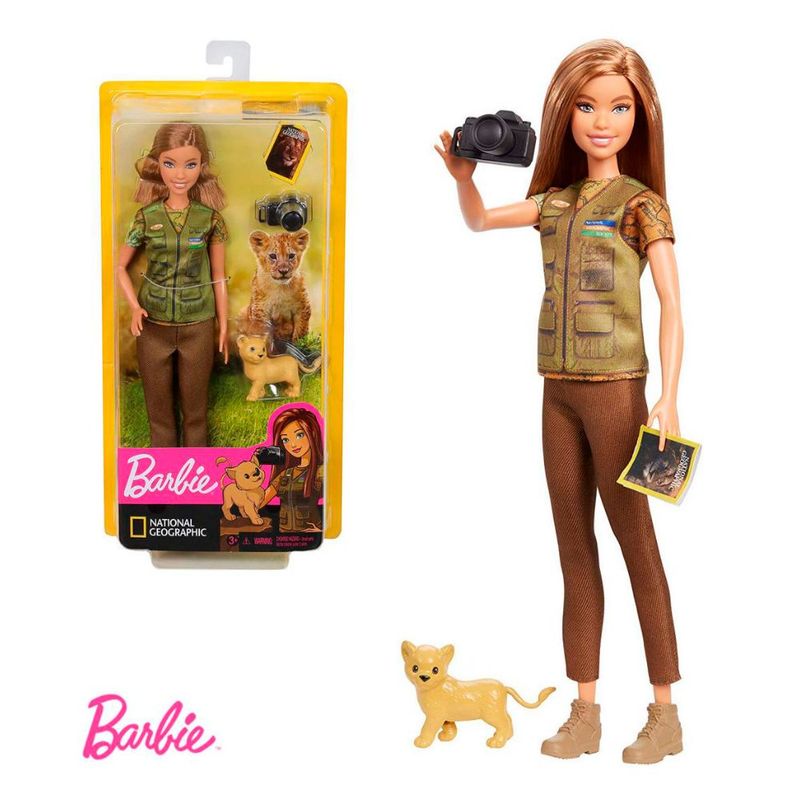 BARBIE - Barbie National Geographic Fotógrafa de Animalitos