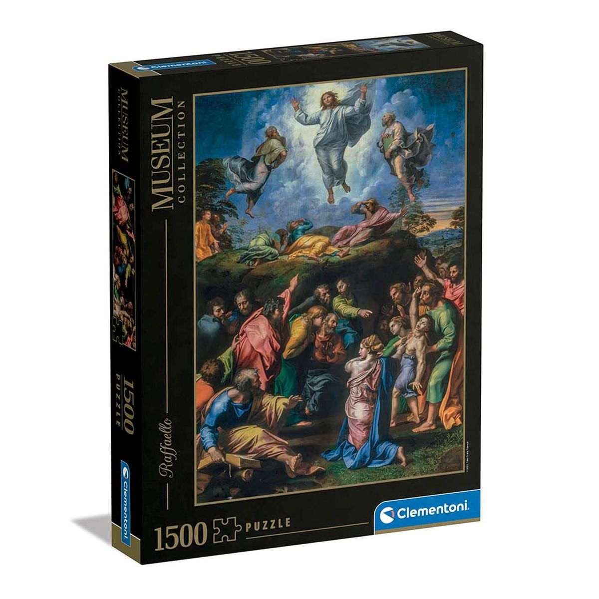 CLEMENTONI - Clementoni Museum Collection Rompecabezas de 1500 piezas - Raffaello - Transfiguración
