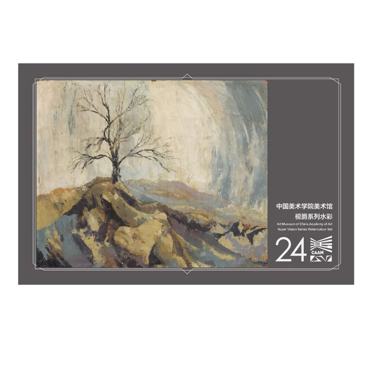 GENERICO - SUPERVISION ART MUSEUM OF CHINA ACADEMY OF ART Acuarelas en tubo 8ml - Set x24