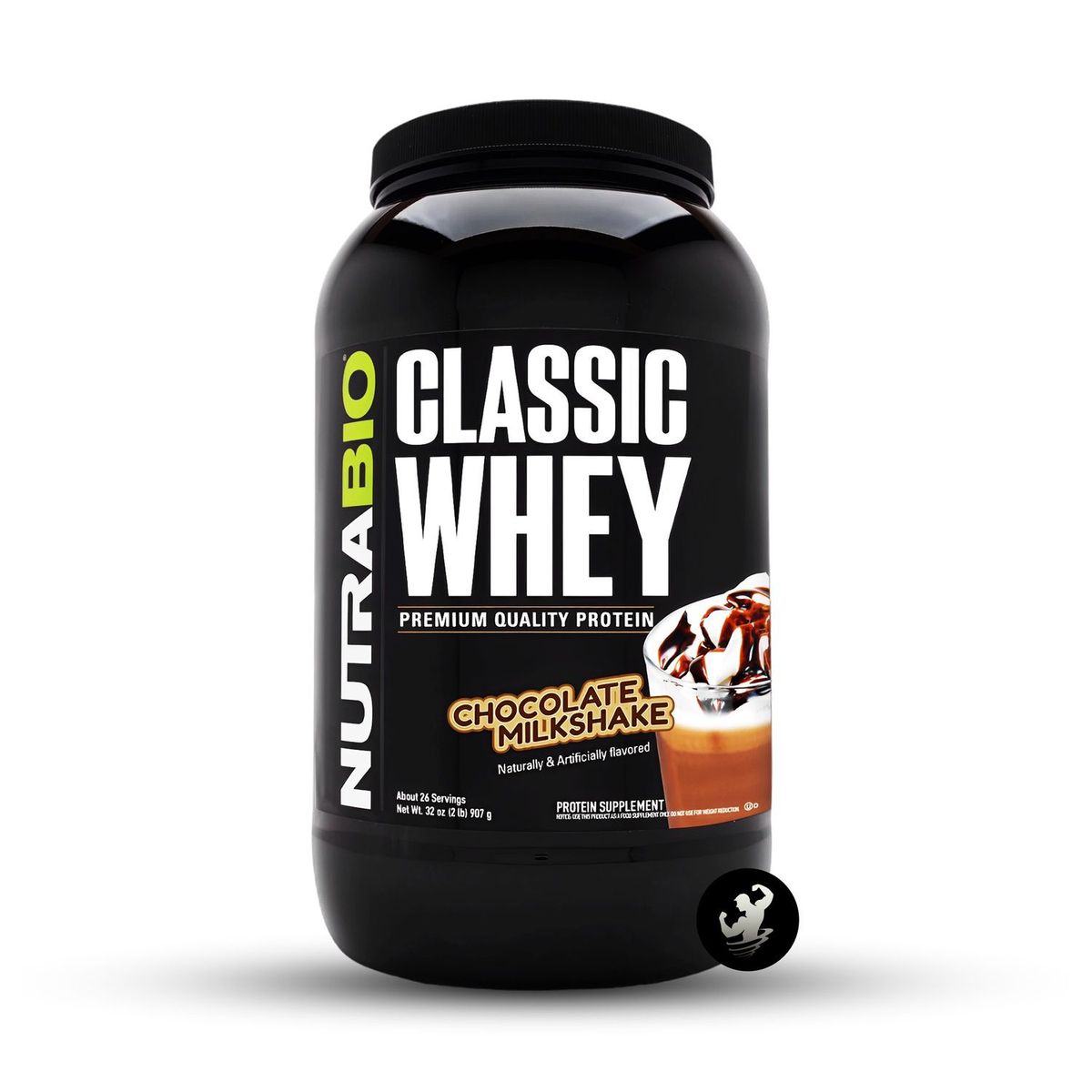 NUTRABIO - Proteína Classic Whey Nutrabio 2 LB - Chocolate Milkshake
