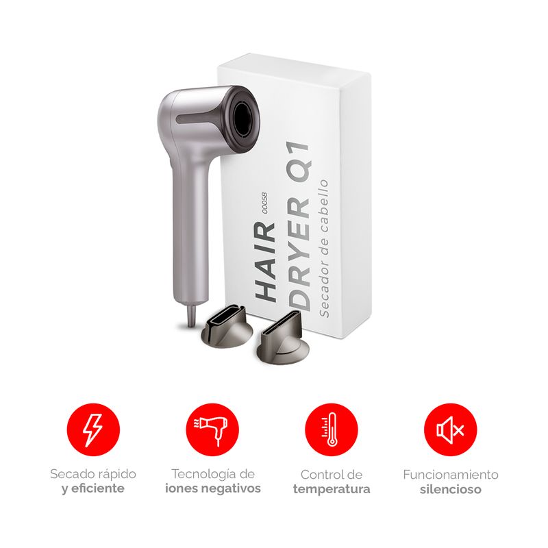 VIVIBOX - Secadora De Cabello Estilo Y Cuidado En Cada Secado