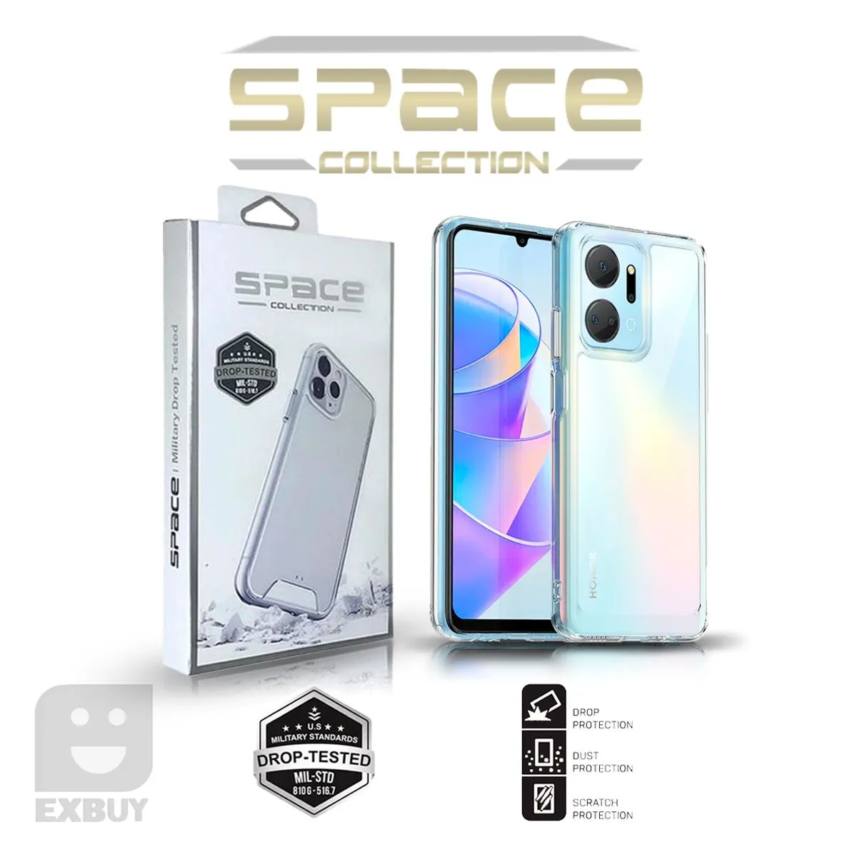GENERICO - Case Space para Honor X7A.