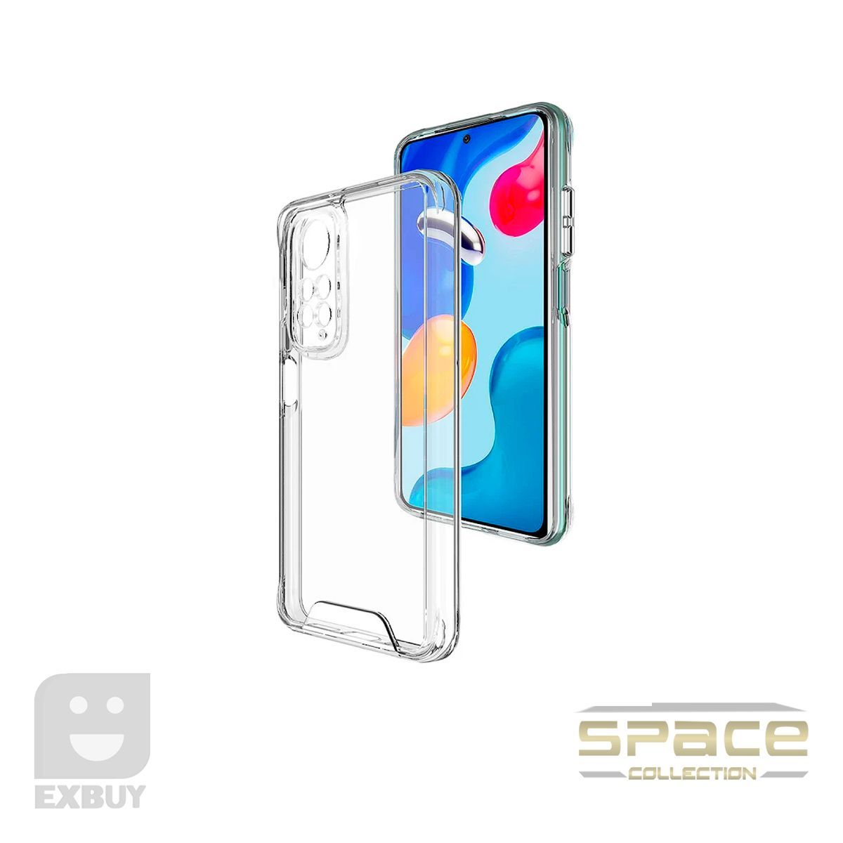 GENERICO - Case Space para Xiaomi Redmi Note 11 Pro.