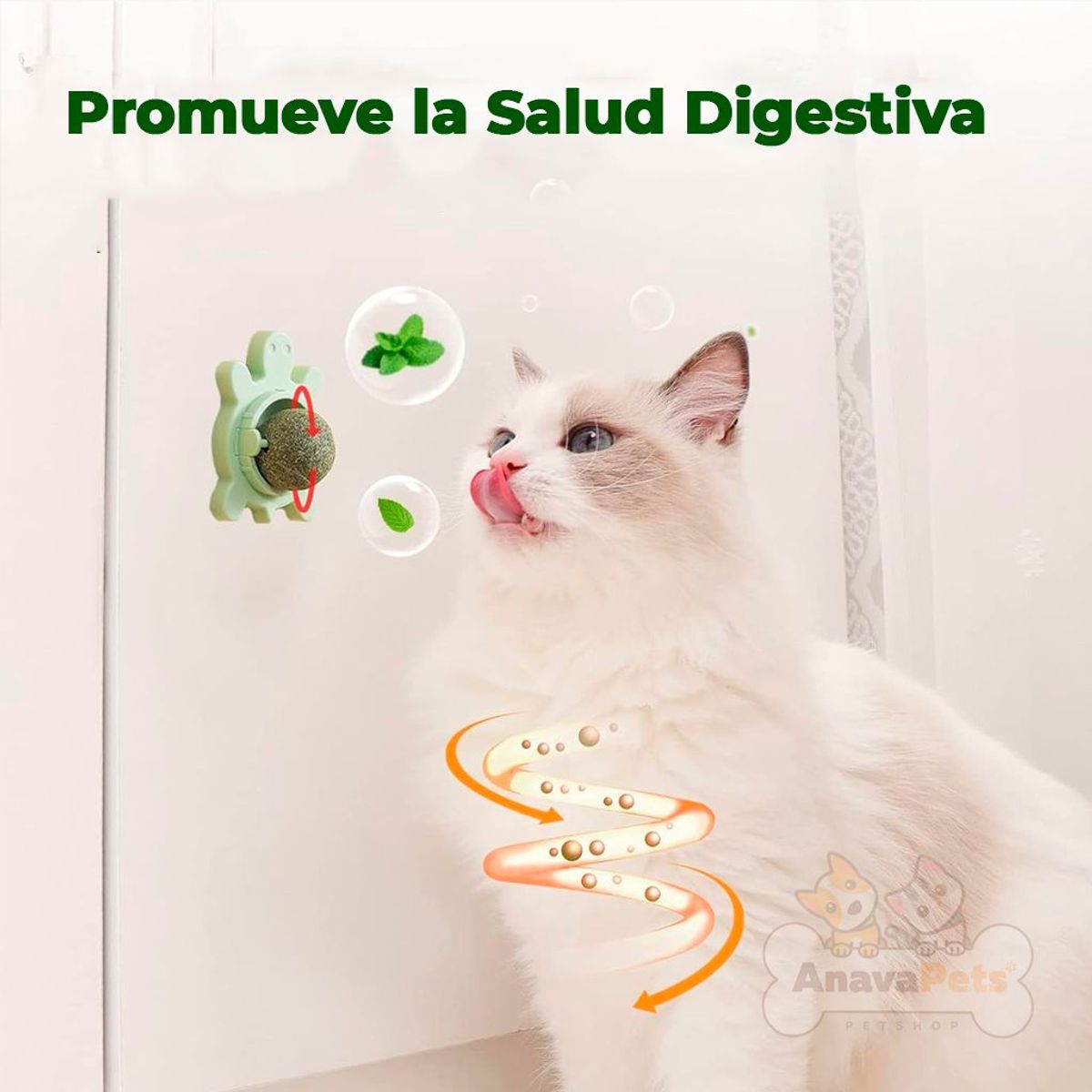 GENERICO - Juguete Bolita de Catnip para Gatos - Tortuga