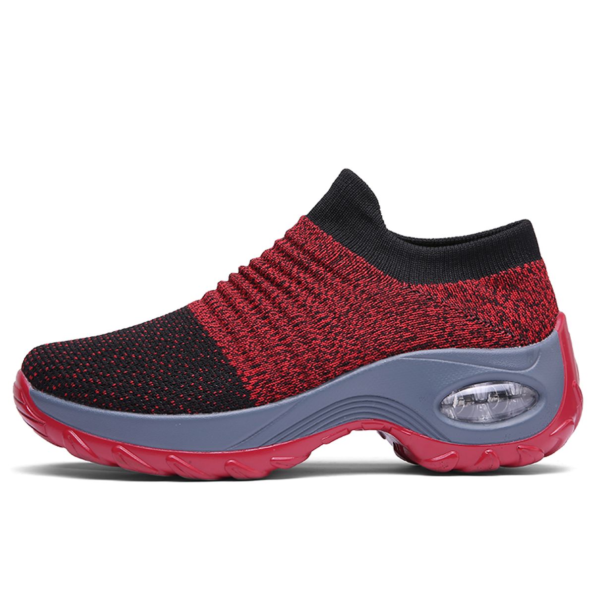 SHANDIAN - Running Mujer Zapatillas Deportivos Plataforma Air