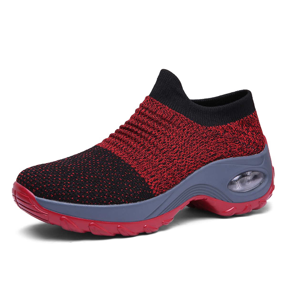 SHANDIAN - Running Mujer Zapatillas Deportivos Plataforma Air