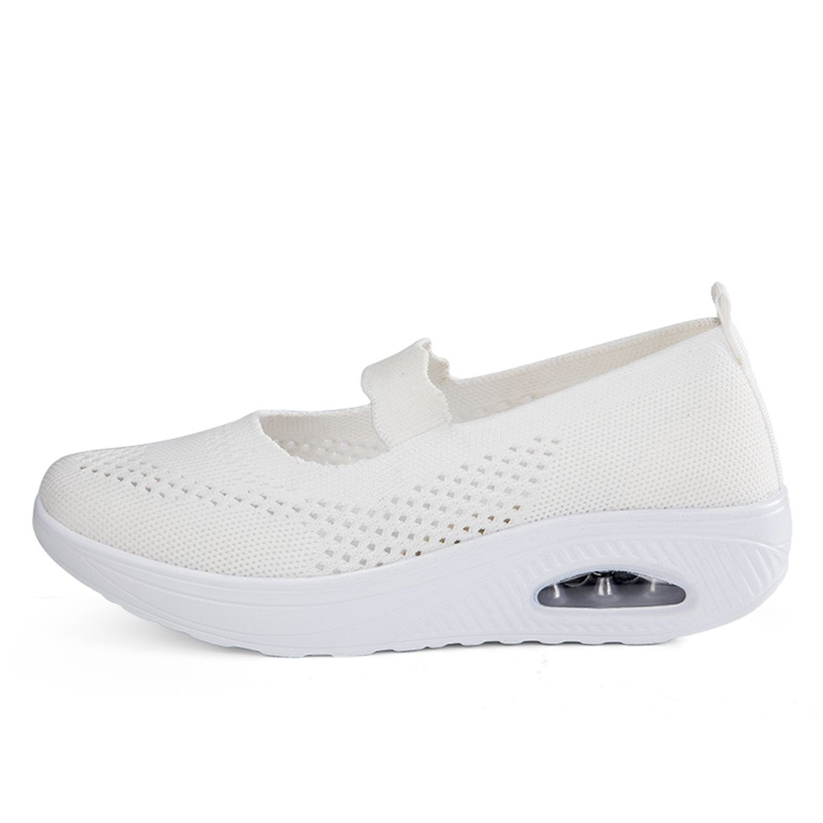 SHANDIAN - Running Mujer Zapatillas Deportivos Plataforma Air