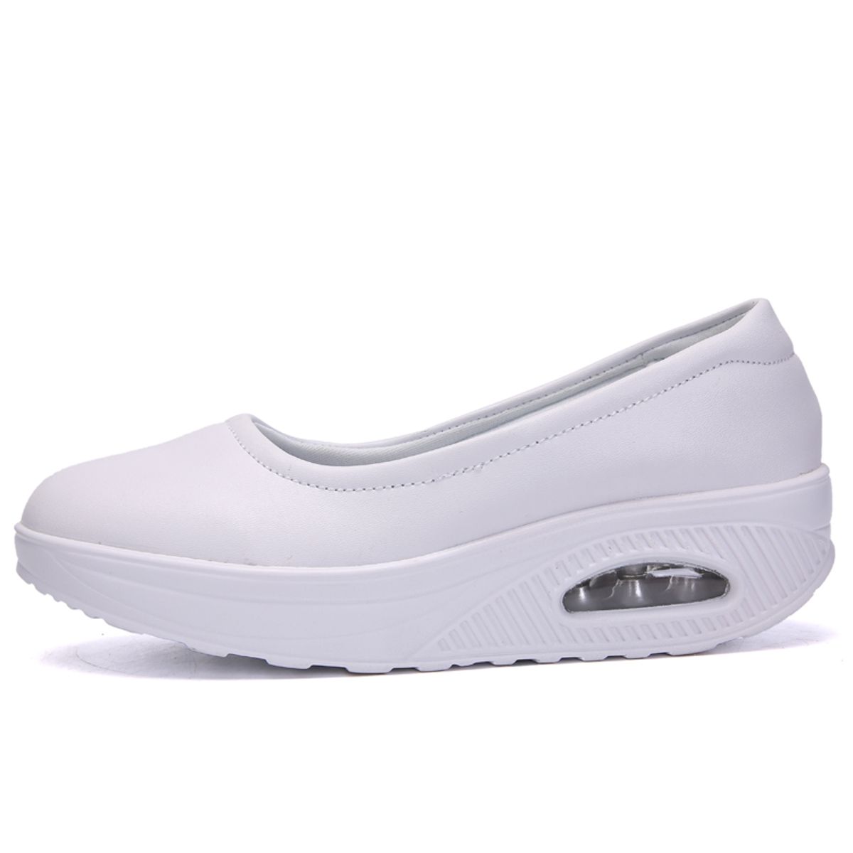 SHANDIAN - Running Mujer Zapatillas Deportivos Plataforma Air