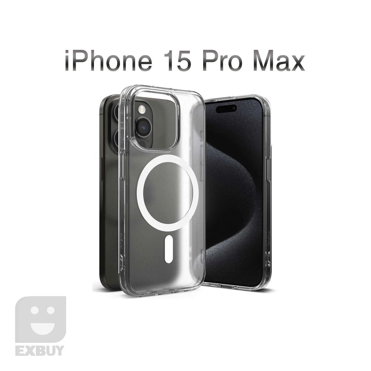GENERICO - Case Space Magsafe para iPhone 15 Pro Max.