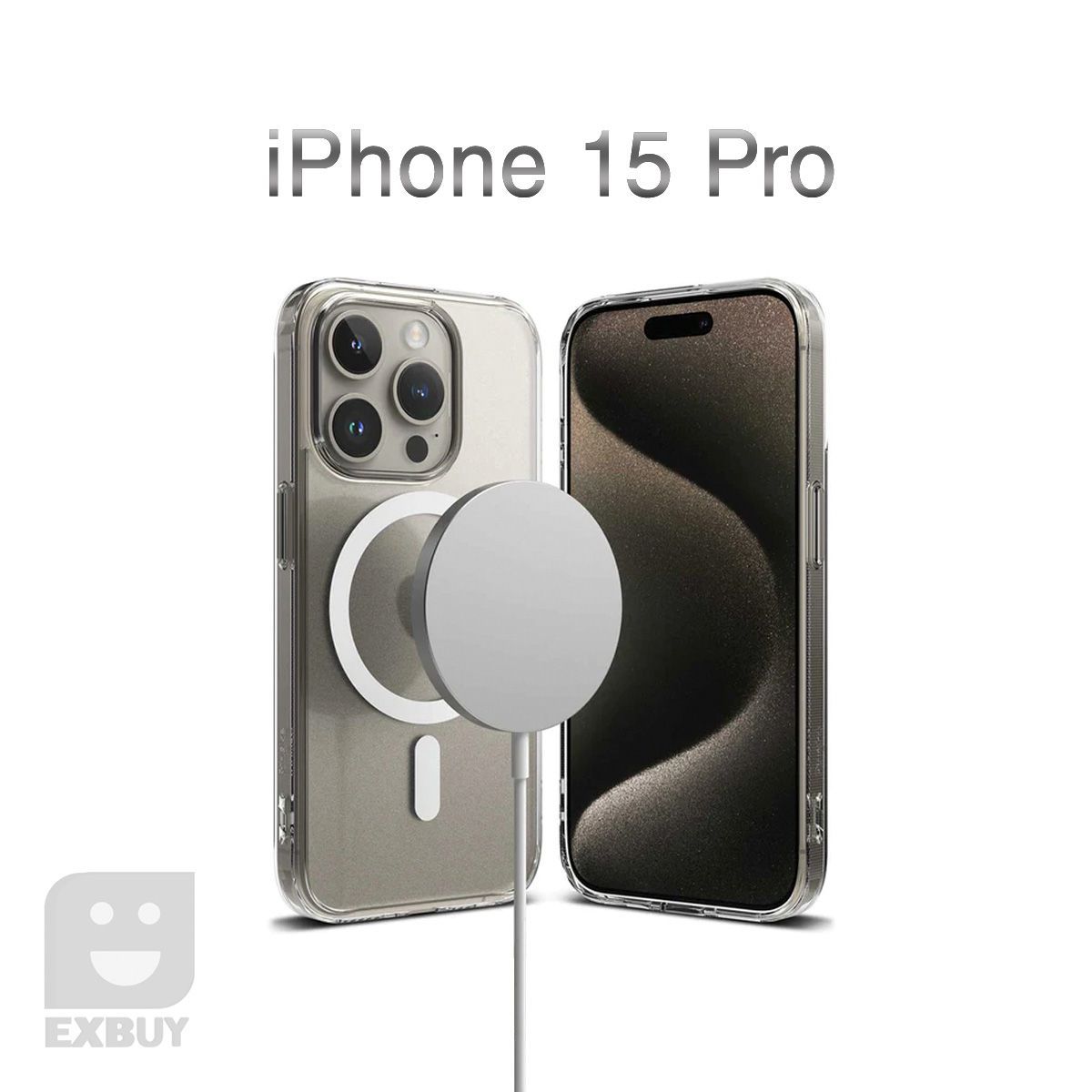 GENERICO - Case Space Magsafe para iPhone 15 Pro.