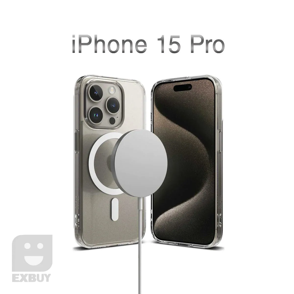 GENERICO - Case Space Magsafe para iPhone 15.