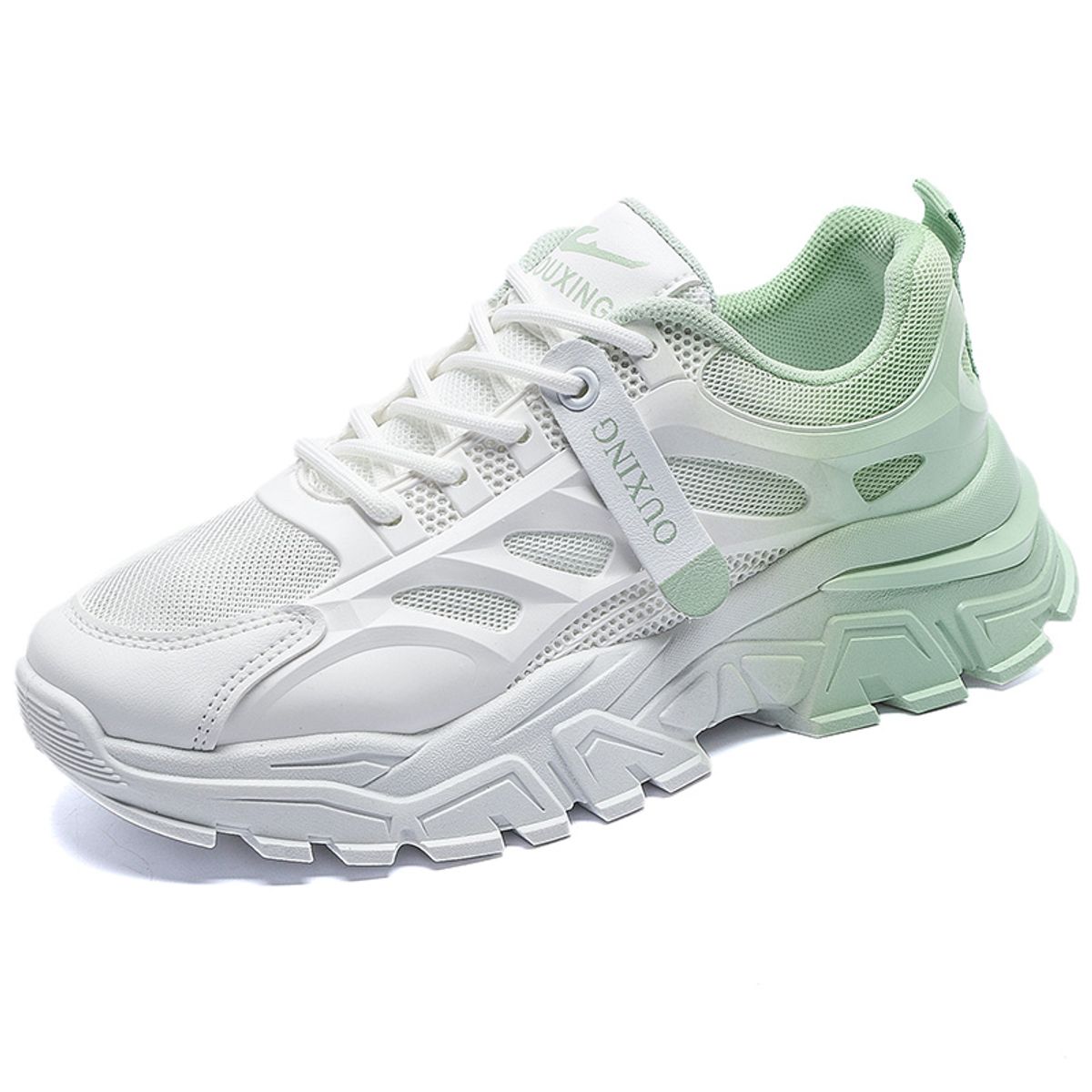 SHANDIAN - Running Mujer Zapatillas Deportivos Plataforma