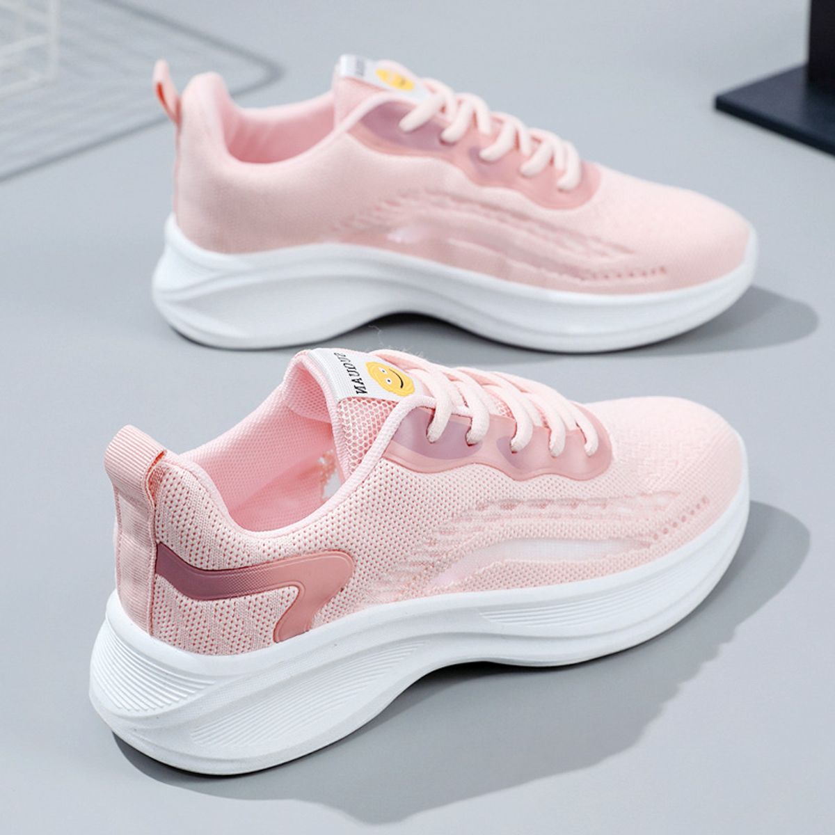 SHANDIAN - Running Mujer Zapatillas Deportivos Plataforma