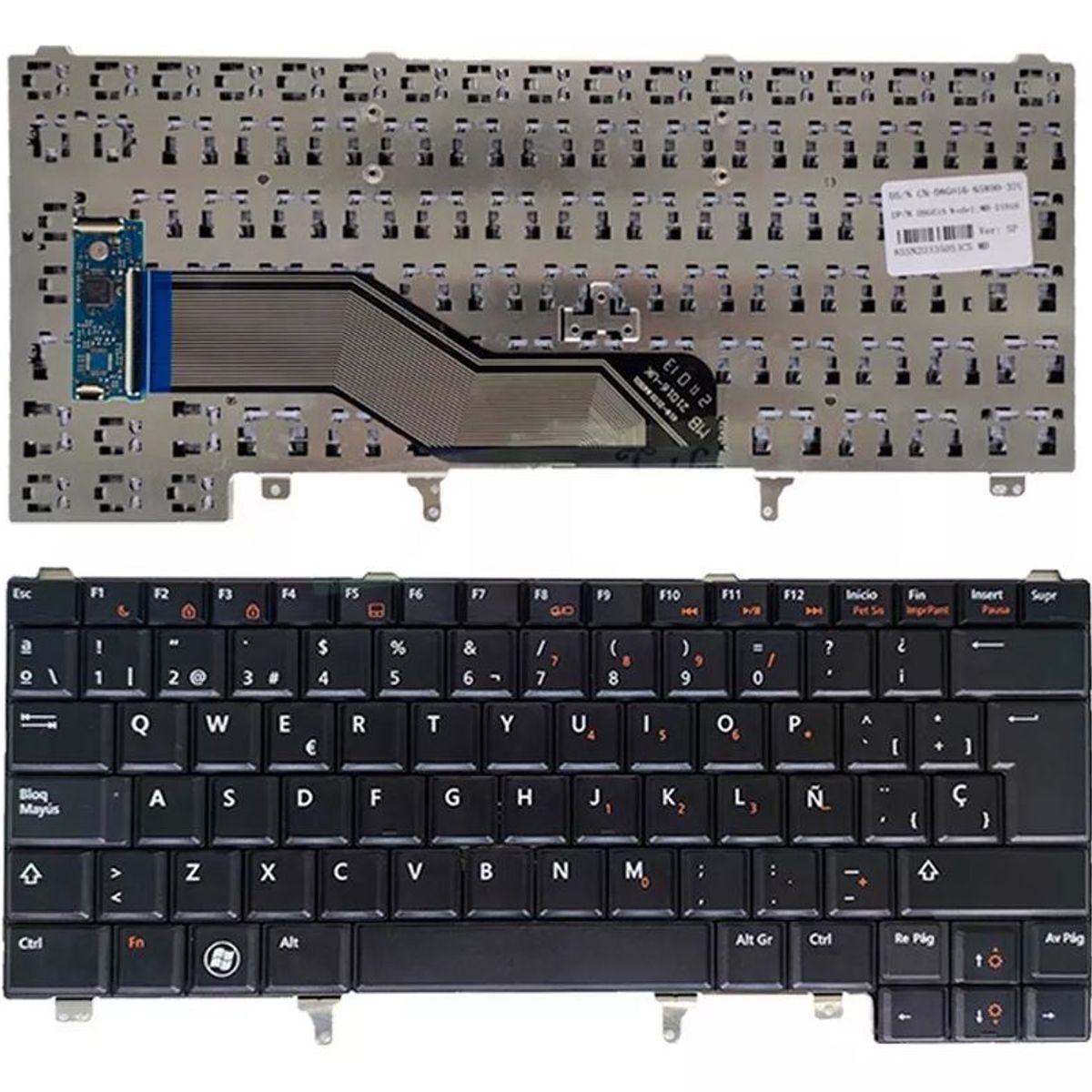 GENERICO - Teclado Laptop Dell Latitude E6420 E6430 E6440 Envíos a Provincia