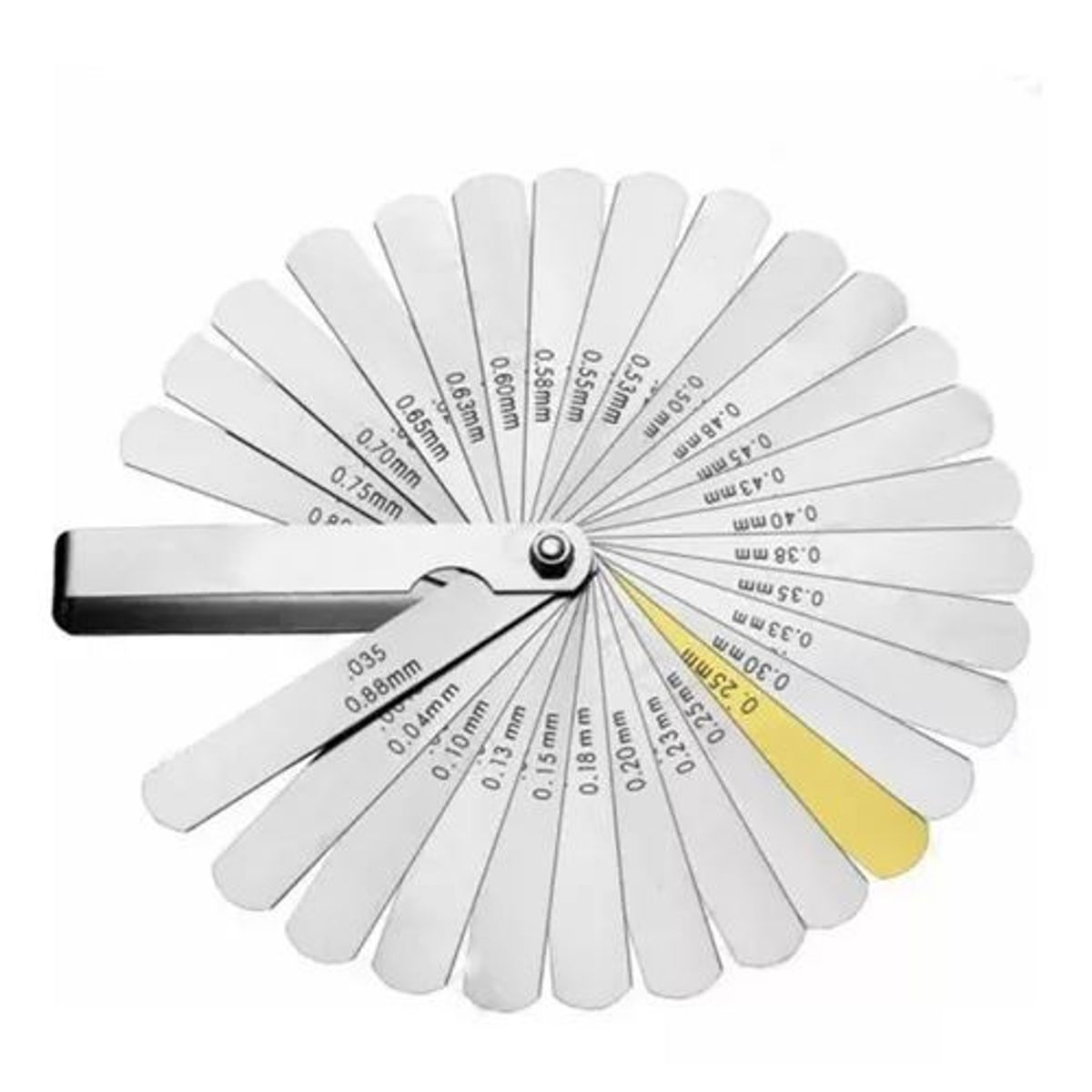 42AROZINA - Galgas Para Espesor En Mm Portátil Y Precisofeeler 32pk