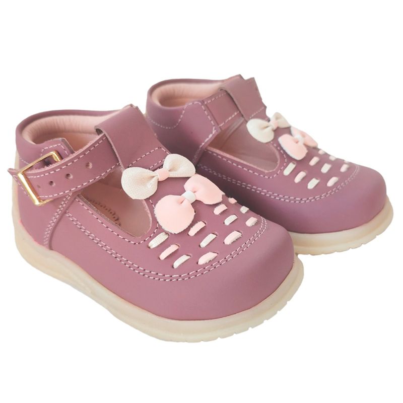 GENERICO - Calzado Cuero Niña Risueña Lila