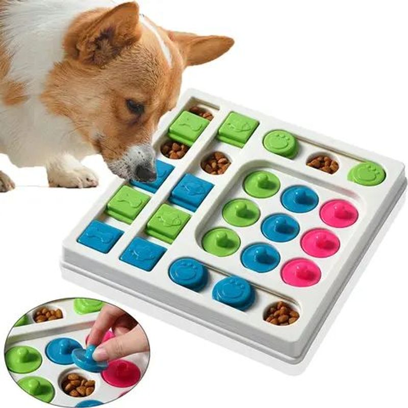 GENERICO - Plato educativo anti ansiedad anti estres para Perro