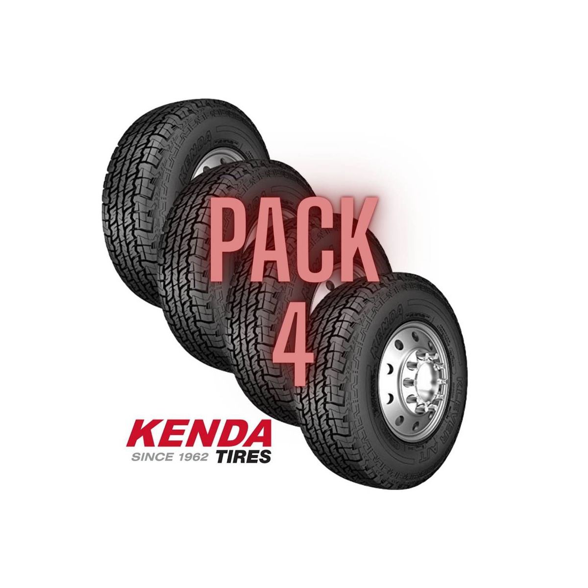 KENDA - PACK 4 LLANTA P265/65R17 112S KENDA KLEVER A/T KR28