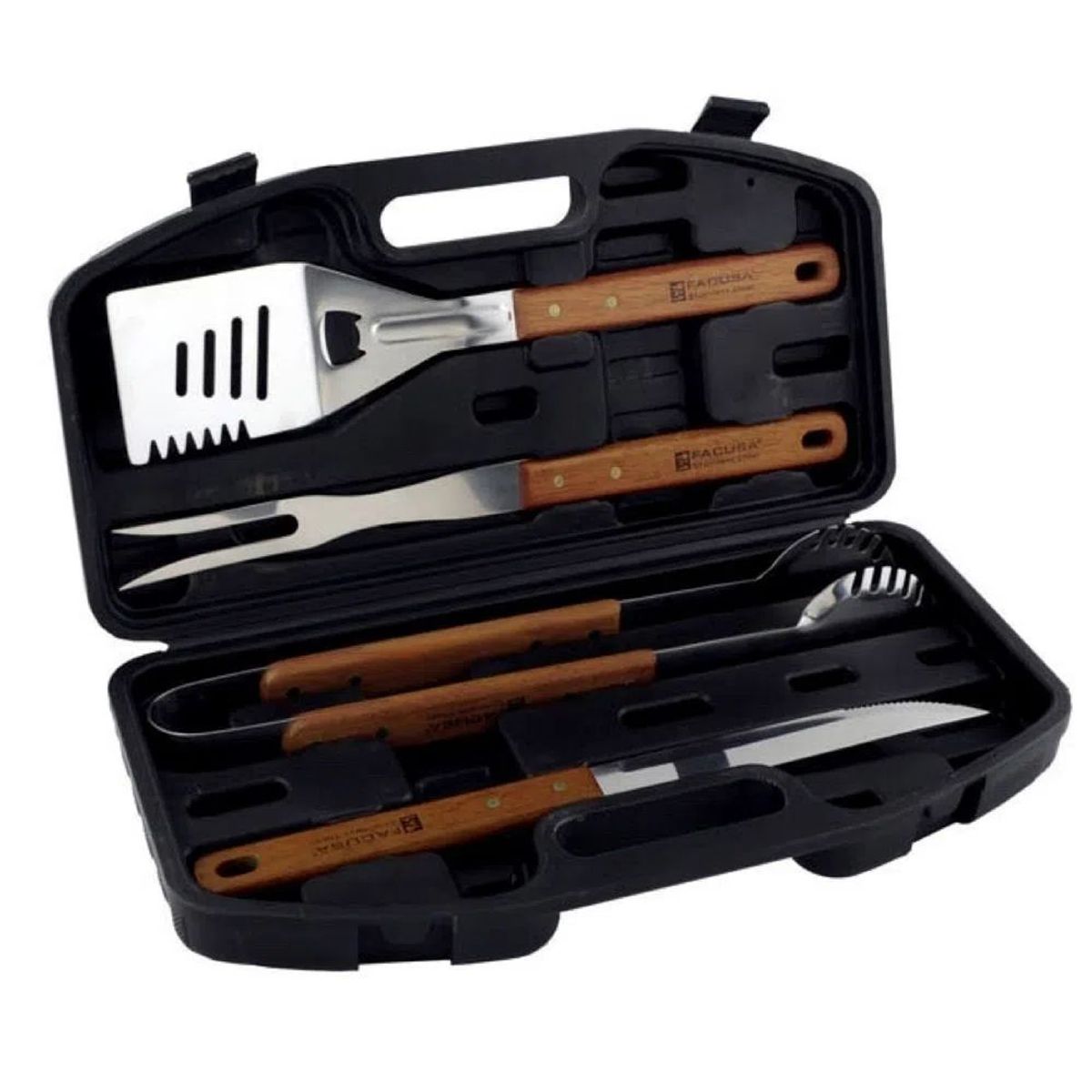 FACUSA - Set de utensilios Facusa x4 con porta caja