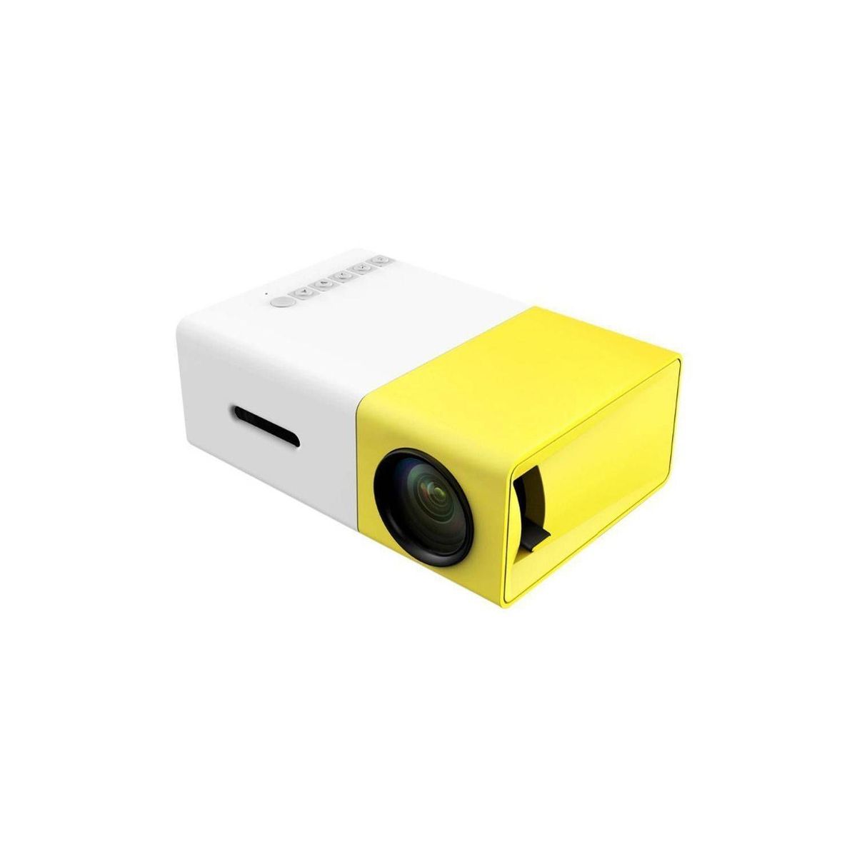 GENERICO - Mini Proyector Portatil 1080p LED AV VGA HDMI USB SD
