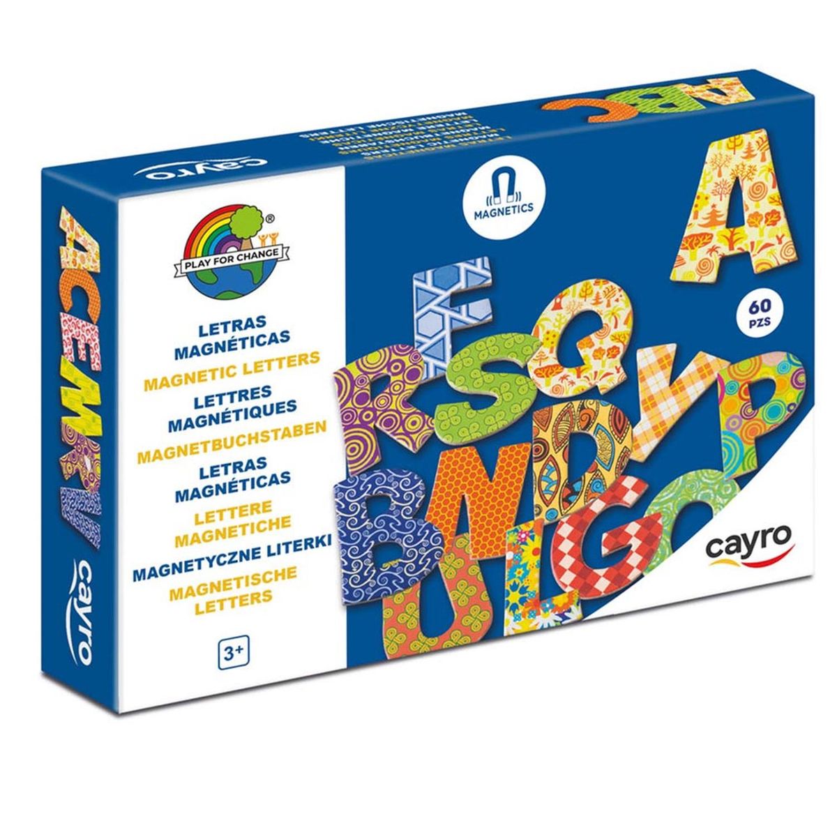 CAYRO - Cayro Letras Magnéticas por 60 Piezas