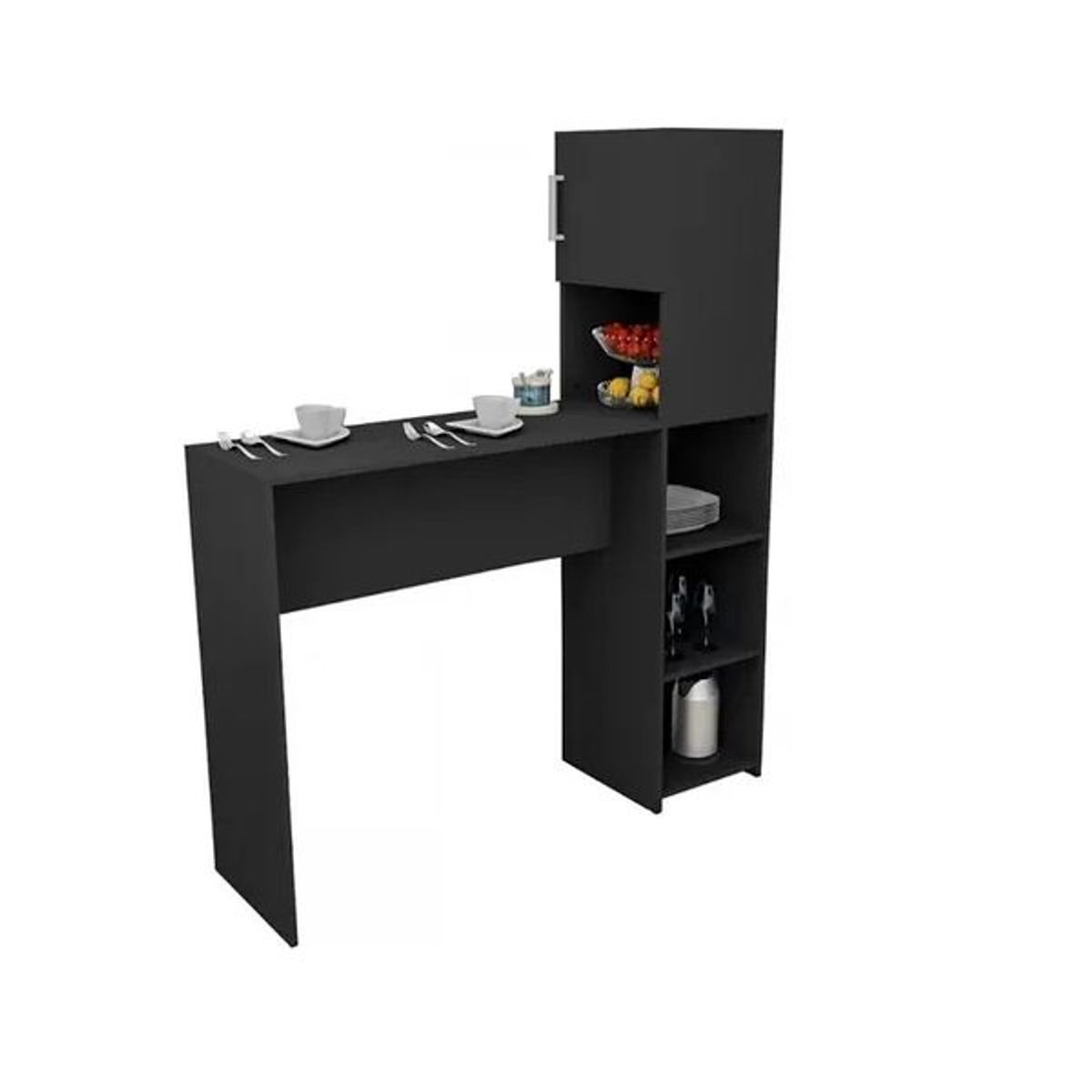 GENERICO - COMEDOR SATURNO LA CASA DEL MUEBLERO - NEGRO