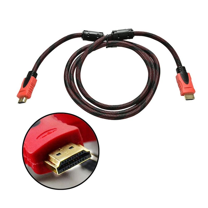 GENERICO - Cable HDMI - HDMI 150cm Con Filtro Full HD 3D V14