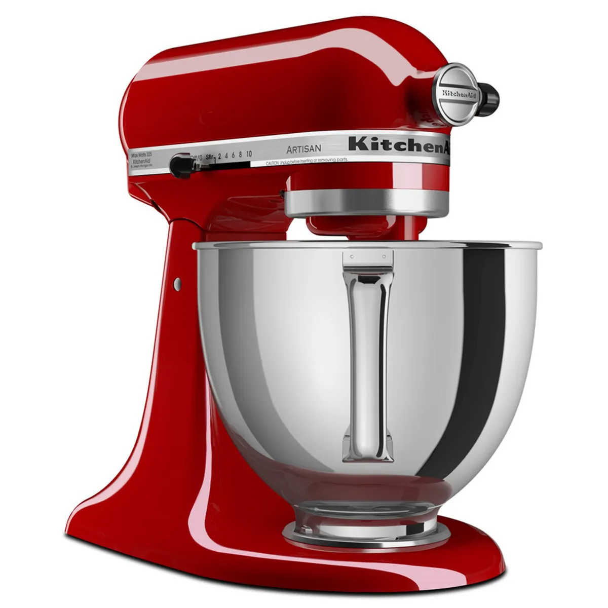 KITCHENAID - Batidora de Pedestal Roja 4.8L 5KSM150PSEER