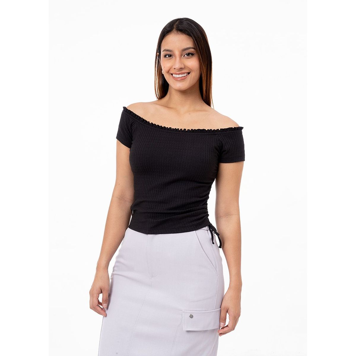 GOCCOS - Polo Moda Rib Lycrado Mujer Babetti