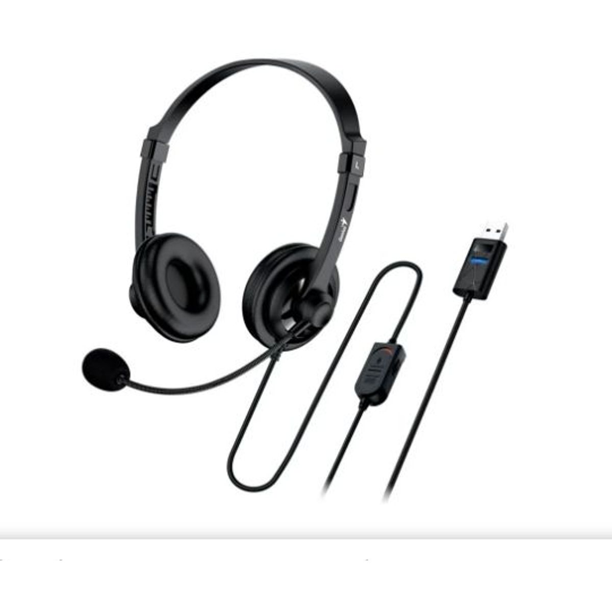 GENIUS - AUDIFONO CMICROF GENIUS HS-230U USB BLACK