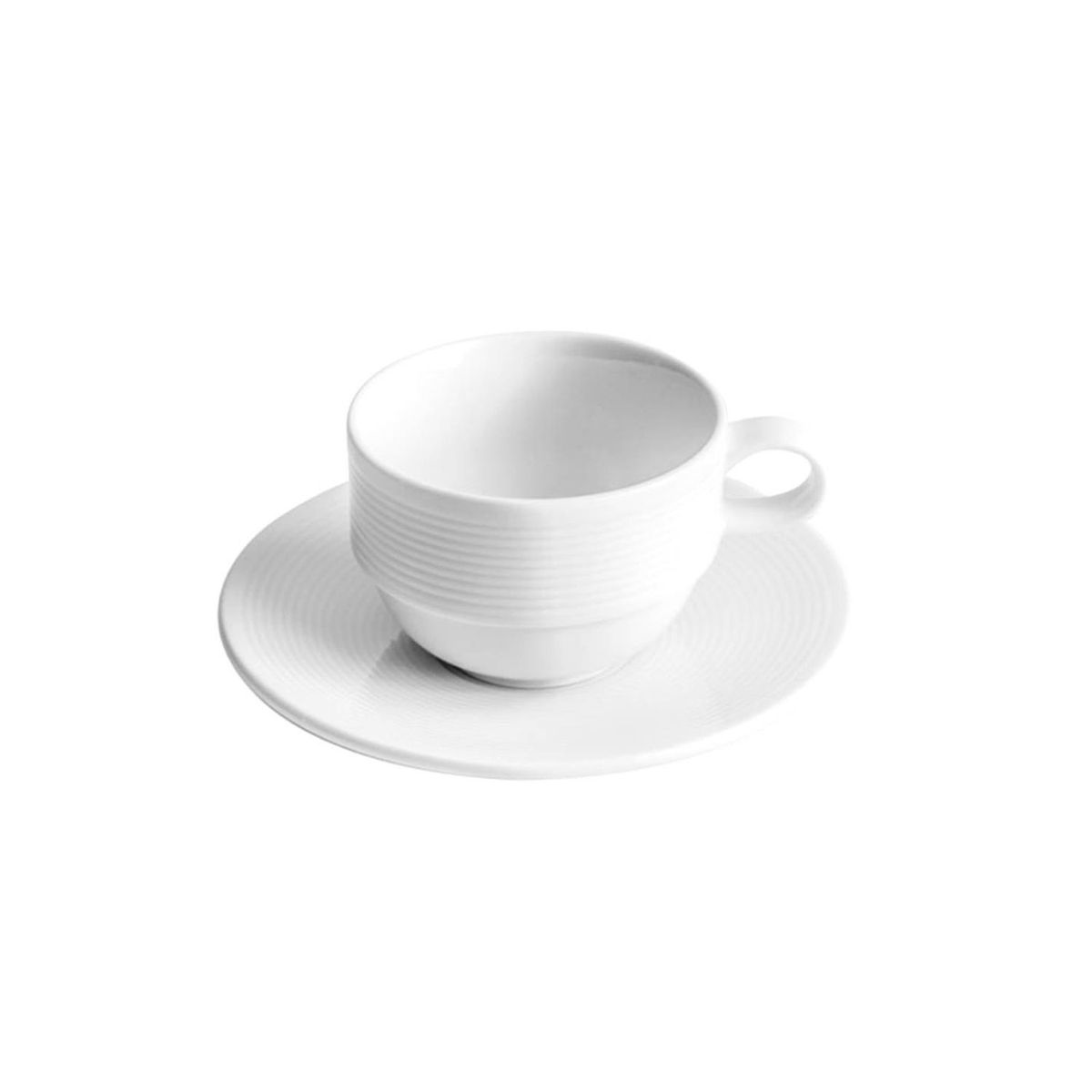 FERRAND - Taza de Té con Plato Porcelana Wish