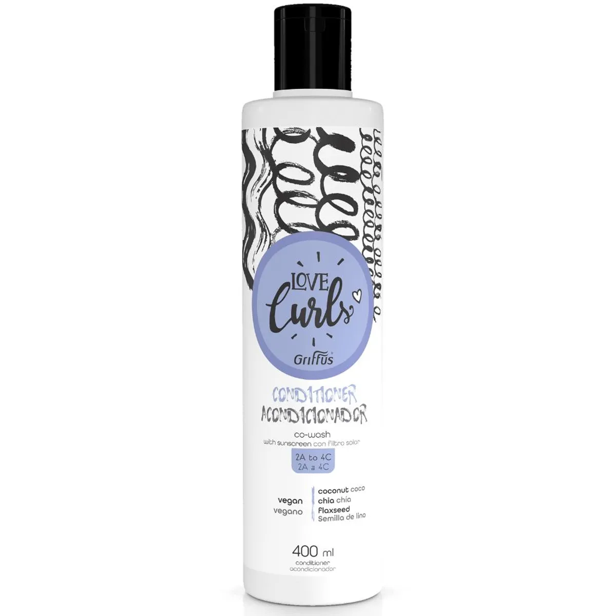 GRIFFUS - Love Curls Acondicionador Griffus 400ml