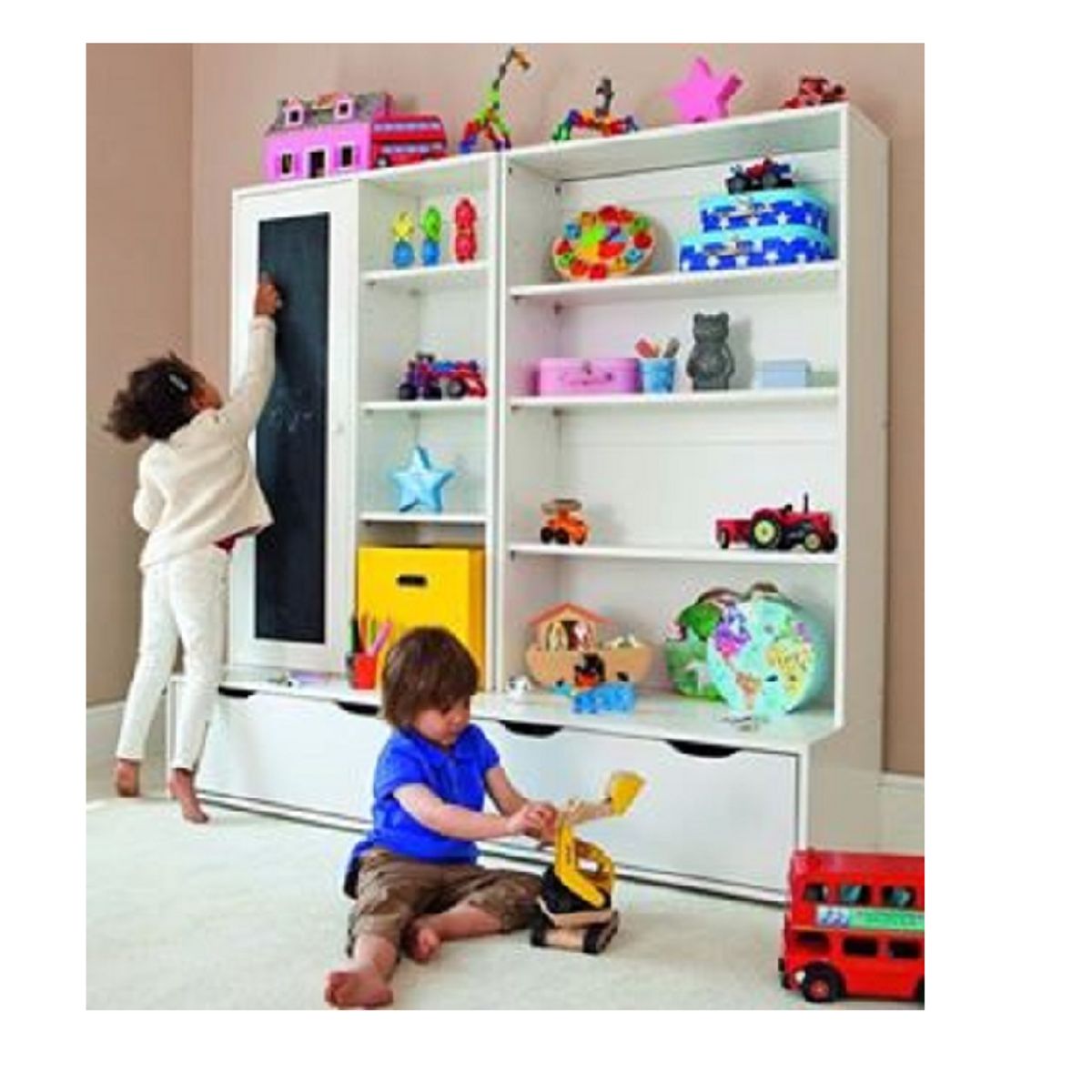 GENERICO - ORGANIZADOR JUGUETERO ATLANTA - LA CASA DEL MUEBLERO - BLANCO